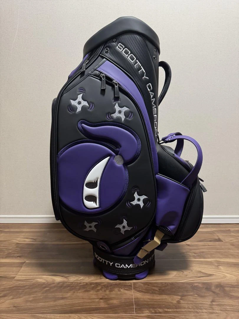 Scotty Cameron Tour Caddy Bag Tour Bag Wasabi rose avec couvre-chefs