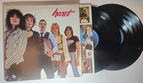 HEART  Greatest Hits Live Record 2 LP Vinyl KE2 36888 Double LP Epic 1980 VG