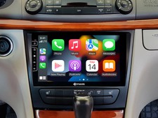 f&uuml;r Mercedes E-Klasse W211 Auto Radio DAB+ USB Bluetooth kabellos Apple Carplay