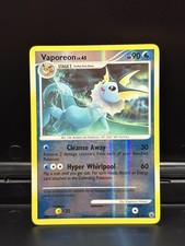 Pokémon Vaporeon Majestic Dawn 34/100 Reverse Holo Rare 90 HP 2008 on eBay
