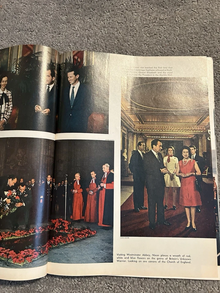 Time Magazine March 7, 1969;  Takeovers In High Gear. Nixon In Europe. - Image 3 of 4