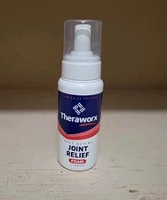 Theraworx Relief Joint Discomfort  Inflammation Foam 7.1 Fl OZ Exp. 2027