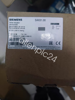 Siemens SAX31.00 electric valve actuator new FedEx or DHL