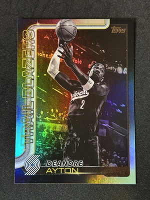 #ad 2025 26 Topps Basketball Deandre Ayton Black Friday Parallel #124 $99.99