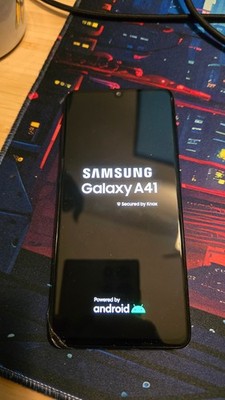 Samsung Galaxy A41 - 64GB - schwarz - Sehr gut - (Ohne simlock)(Dual SIM)