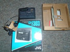 Vtg JVC CX-F303 Stereo Radio Cassette Player Works