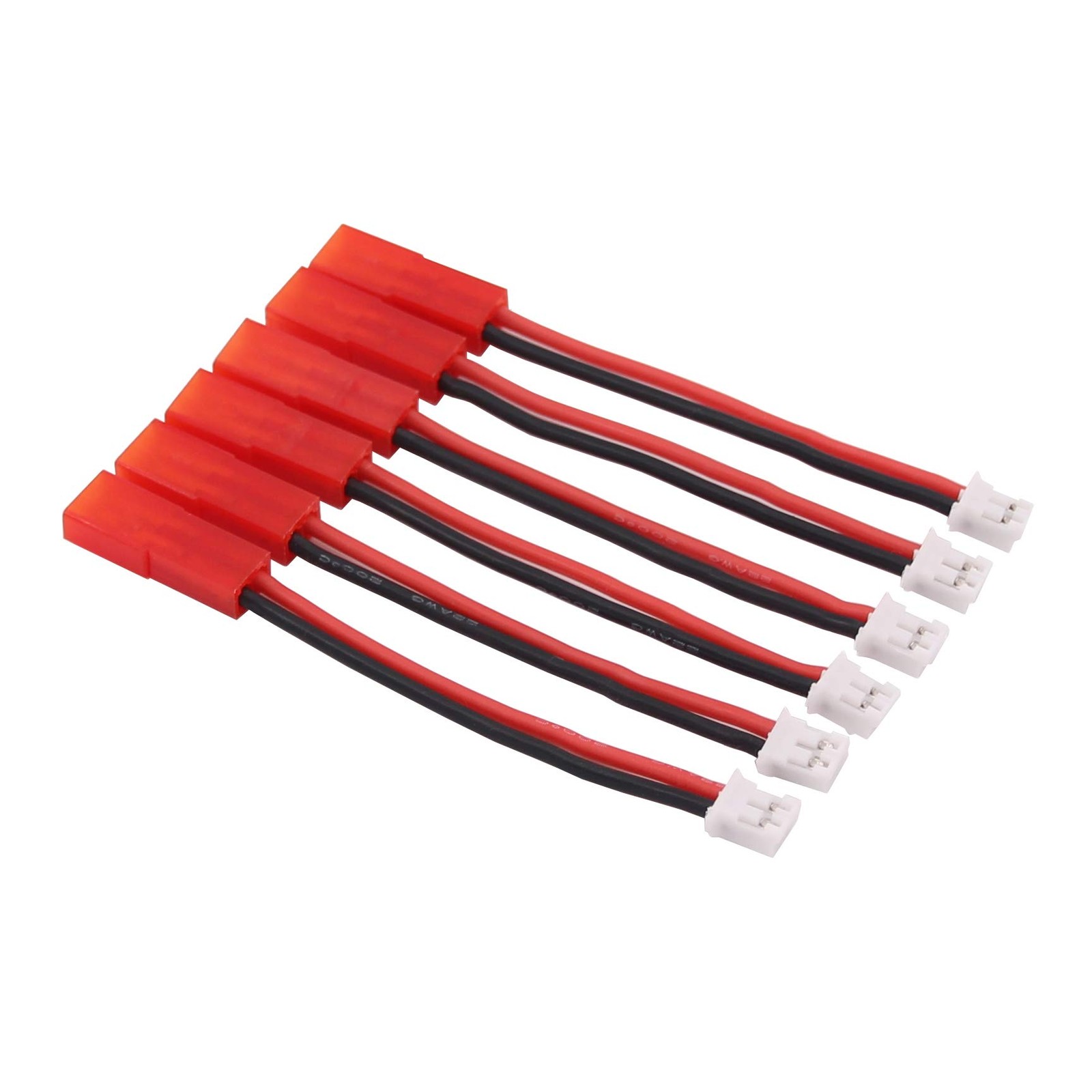 OliRC 6pcs PH 2P to JST for E-Flite 120 SR Blade mCP-X (Ultra Micro) Lipo...