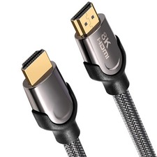 Long 8K HDMI 2.1 Cable 40FT, 48Gbps Ultra HD Lead High Speed Cord Connector, ...
