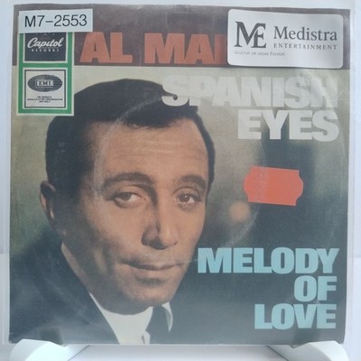 Al Martino   Spanish Eyes, 7'' Vinyl (G-/G-), Capitol Records, M7-2553