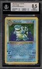 Pokemon Blastoise Base Set Shadowless 1st Ed Thick Stamp Holo Rare #2 BGS 8.5