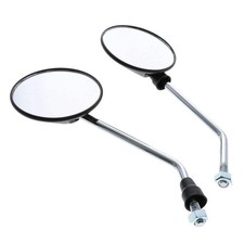 Pair of mirrors fits MZ ETZ 125 150 250 251 TS 250/1 M10x1.5mm black