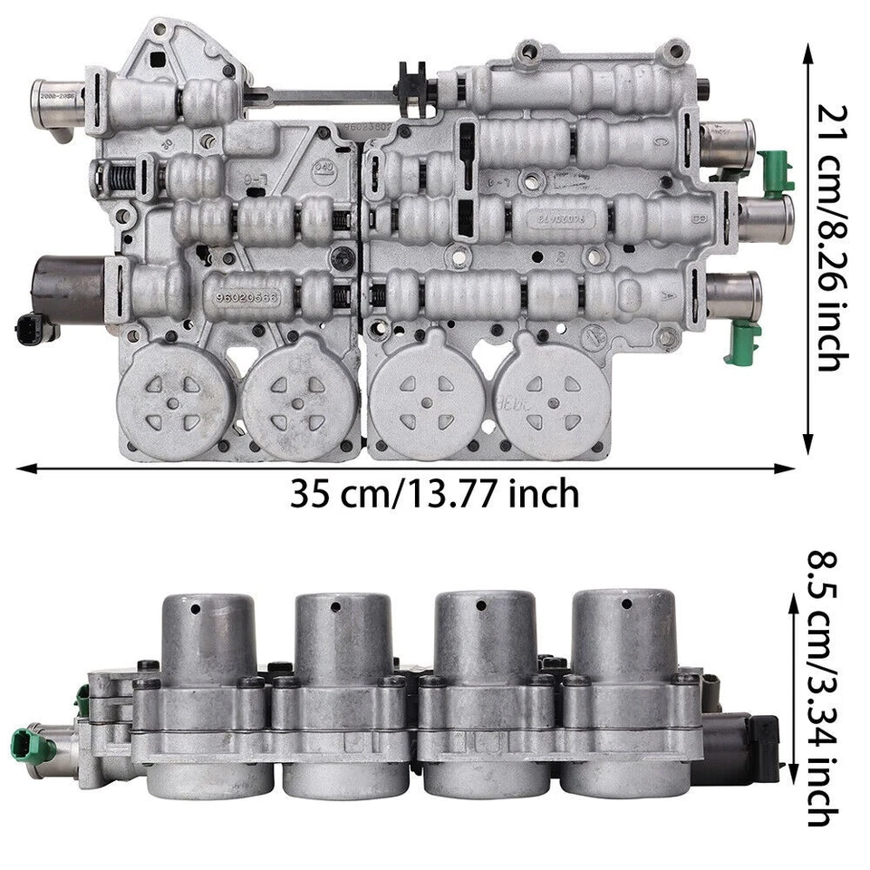 Cuerpo de válvula de transmisión 5L40E con solenoide para BMW 330i 325i Xi 2001-2005 L6 2,5 L Foto 2 de 4