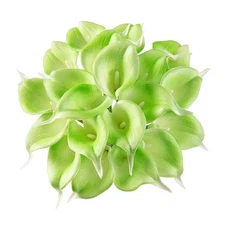 20Pcs Artificial Calla Lily Flower Real Touch Latex Flowers for DIY Wedding B