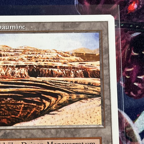 MTG Renaissance (Strip Mine) Tagebaumine German White Border LP+ - Picture 5 of 9