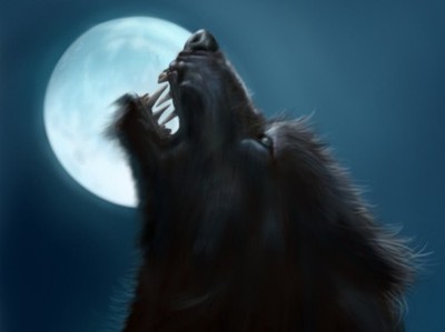 Metaphysical WEREWOLF male Shape Shift power Black Siberian Werewolf power