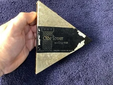 Vintage Old Tower Sealing Wax W/ Seal In Box Rare Cadillac Logo Seal Stamp