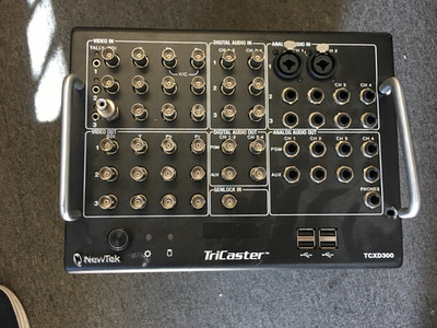 NewTek TriCaster TCXD300 Broadcast Production Switcher i7 CPU 920 1TB HDD
