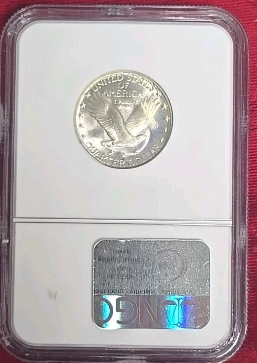 1929-S 25c. Standing Liberty Quarter NGC MS-67 - Image 4 of 4