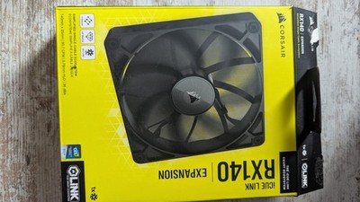 Corsair Icue Link RX140 Expansion 140mm Lüfter Schwarz