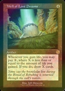 Well of Lost Dreams (Foil) - The Brothers' War Retro Frame Artifacts