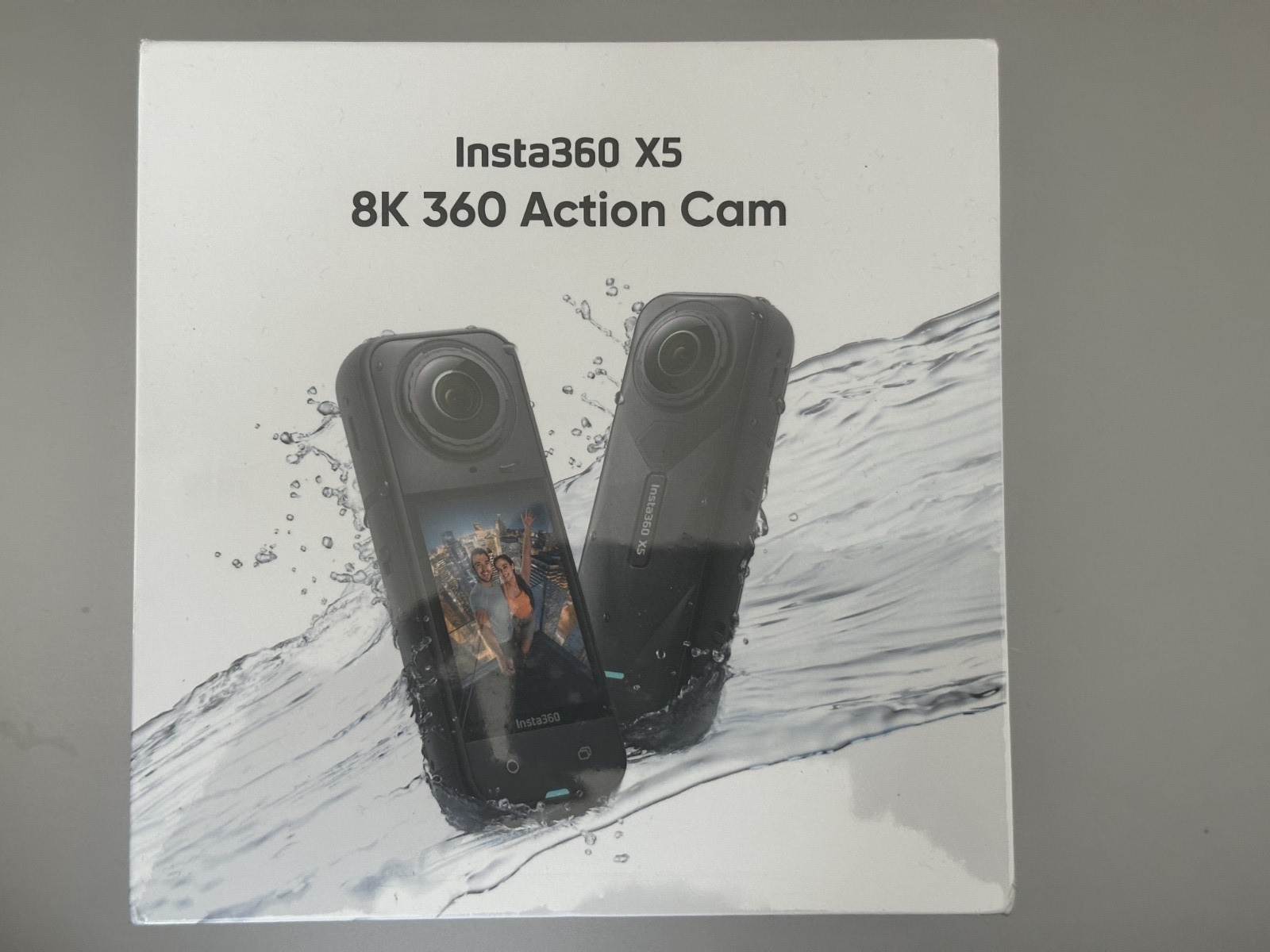 Insta360 X5 360 8K Action Camera - Standard Bundle - Brand New