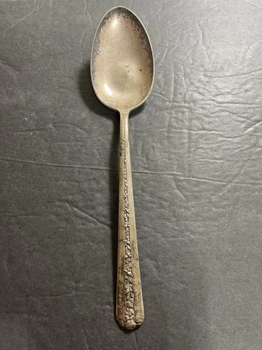 Towle Sterling Silver Rambler Rose(1937) 8-1/2” Tablespoon(Serving Spoon)