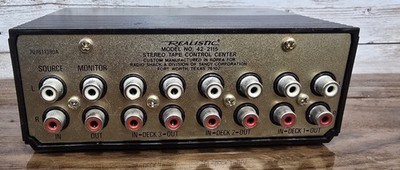 Realistic 42-2115 Stereo Tape Control Center Radio Shack Vintage