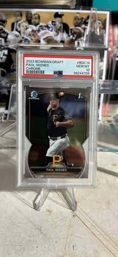 2023 Bowman Draft Chrome Paul Skenes #BDC-14 PSA 10 Pittsburgh Pirates RC