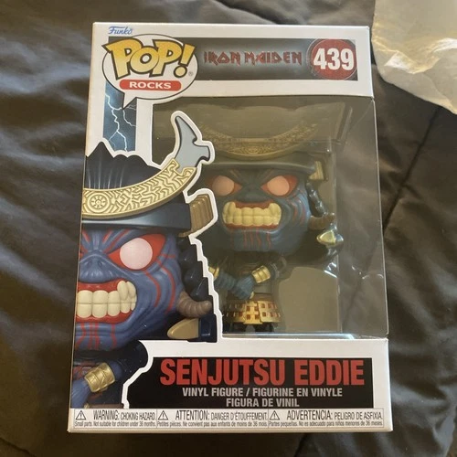 Funko Pop Rocks - Iron Maiden Senjutsu Eddie Samurai Figure.