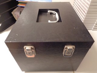 LINDNER compact Leder Münzkoffer für 8 Münzboxen 2319