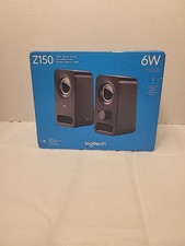 Logitech Z150 Multimedia Speakers Black Clear Stereo Sound