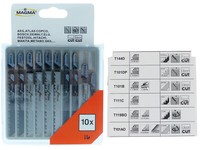 10X StichsäGebläTter T-Schaft FüR Bosch Profi Set StichsäGeblatt Holz Pvc