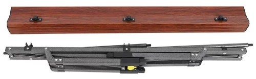 Timber Ridge Folding Aluminium Camping Table w/ Carry Bag 6 People Adjustable - Picture 8 of 11