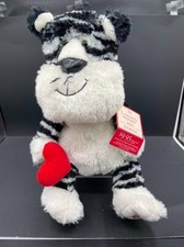 Hallmark Leonardo Black and White Talking Tiger Valentine Plush Romantic Cat