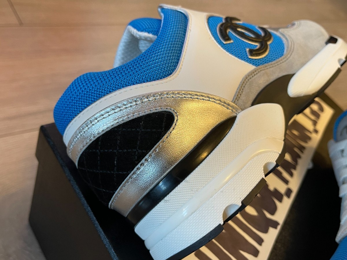 Chanel CC Sneakers Runner US 7.5 UK 6.5 40.5 Trainers Blue Chanel CC Sneakers Runner US 7.5 UK 6.5 40.5 Trainers Blue