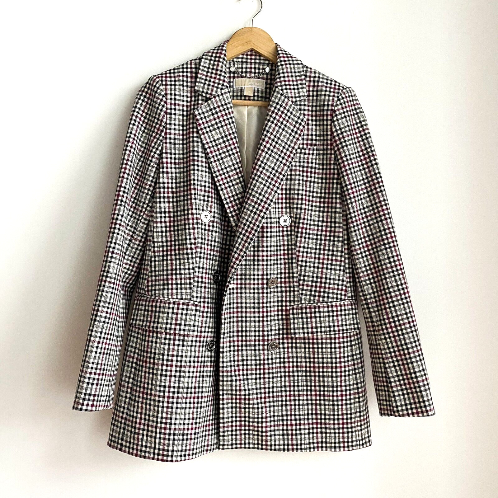 Michael Michael Kors Micro Plaid Structured Doubl… - image 4