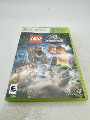 LEGO Jurassic World Xbox 360 Complete CIB TESTED 883929472710|