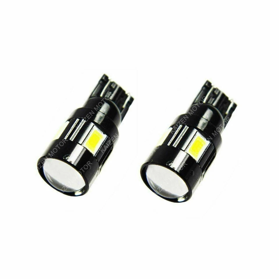 Luz de aparcamiento T10 196 168 2825 5-SMD LED blanca moto K1 para Yamaha HA Foto 2 de 4