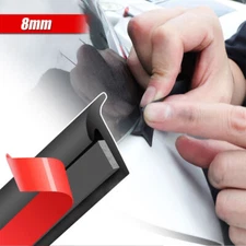 16.5ft T-Shape Rubber For Ram Auto Seal Weather Strip Door Edge Moulding Trim