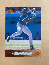 Carlos Delgado ~ 1996 Upper Deck #470 Toronto Blue Jays