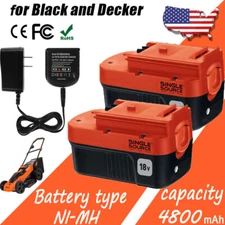 HPB18 18V HPB18-OPE 244760-00 18 VOLT NI-MH BATTERY/Charger FOR BLACK AND DECKER