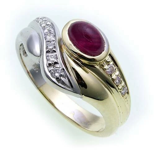 Joyería de rubí oro rubí