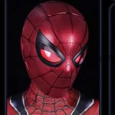 Killerbody Iron spider Spider-Man Mask 1: 1 Electric Blinking Helmet Cosplay US!