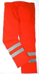 ROFA Warnschutz Bundhose Arbeitshose Berufshose Workerhose 3M Scotchlite ...