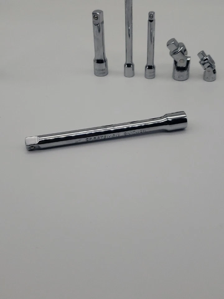 Craftsman Extension Bar Set, 10 Piece Sockets, Swivel 1/4, 3/8, 1/2 Drive Tools - Image 4 of 4