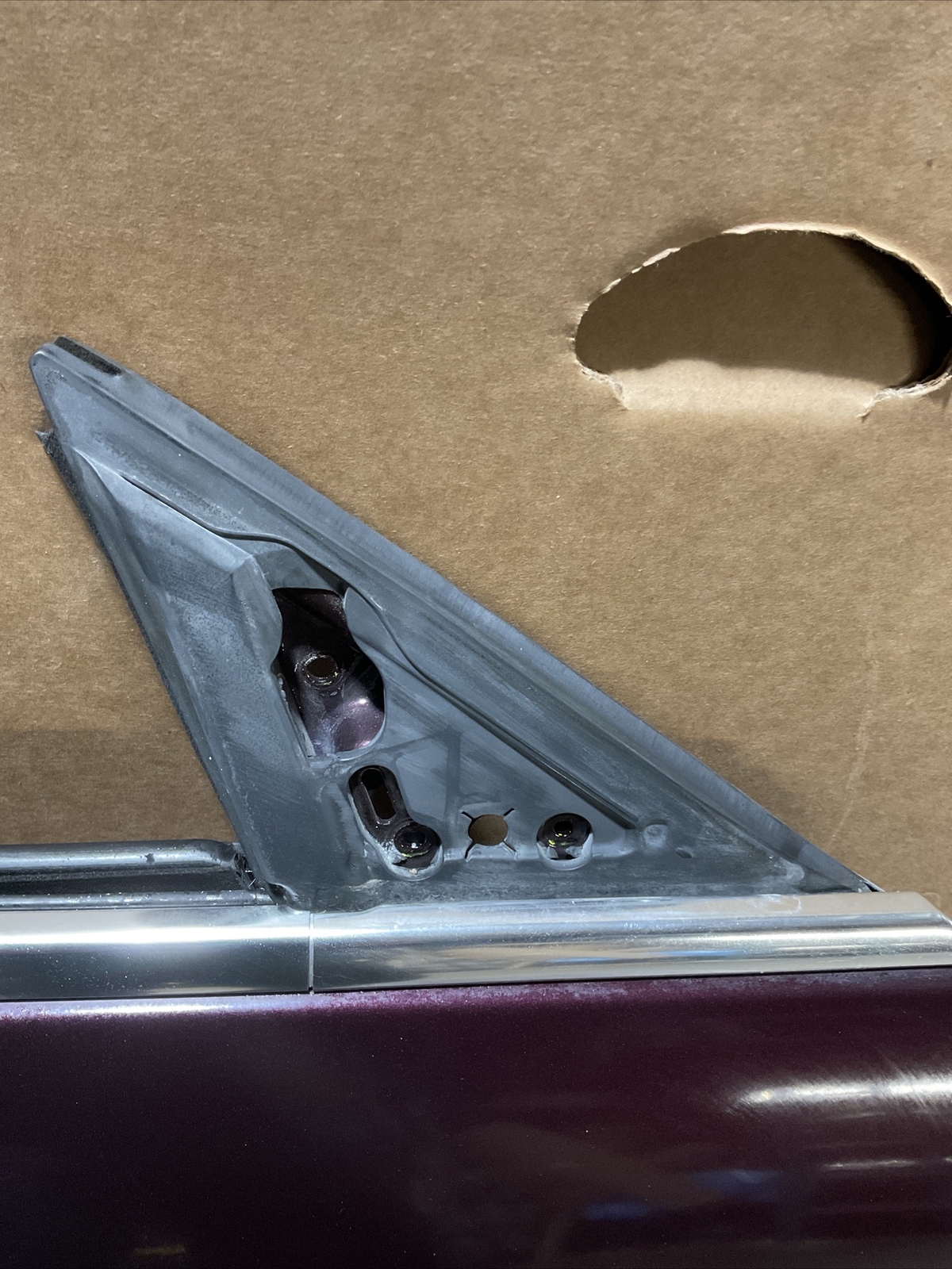 2014 - 2021 MASERATI GHIBLI FRONT RIGHT EXTERIOR DOOR SHELL PANEL OEM PURPLE