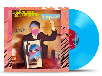 Fancy - Slice Me Nice limited blue 10'' signed 40th Anniversary only 350 copies