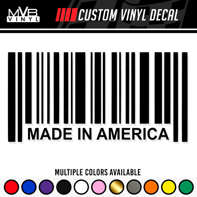 MADE IN JAPAN Barcode Sticker Decal Vinyl Jdm Haters Upc - Foto 2
