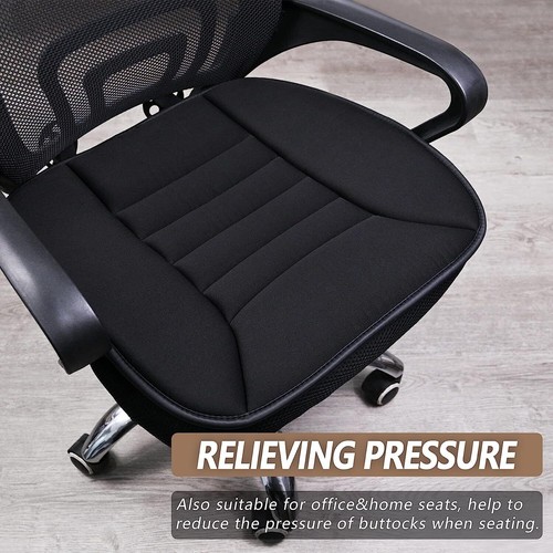 Car Seat Cushion Pad - Comfort Memory Foam Seat for Driver Seat Office Chair - Picture 6 of 9
