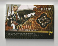 The Tudors TV Final Season Costume Trading Card #C-3 153 of 155 King Henry VIII